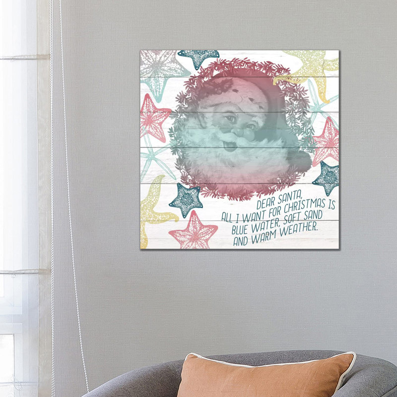 Dear Santa by Kimberly Allen - Wrapped Canvas Gallery-Wrapped Canvas Giclée, 66.04cm H x 66.04cm W