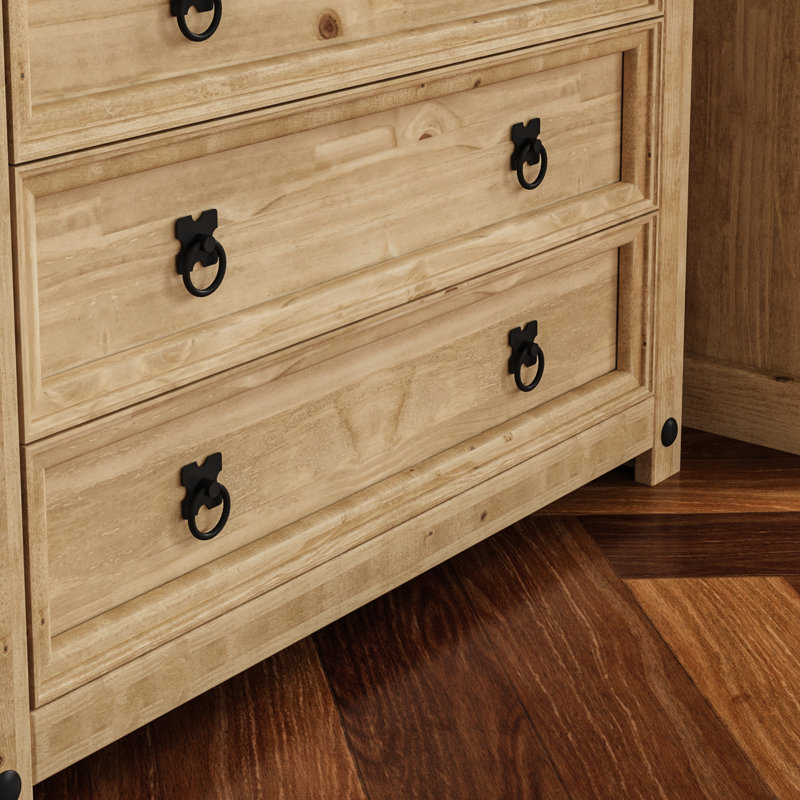 Harold Solid Wood Piece Bedroom Set