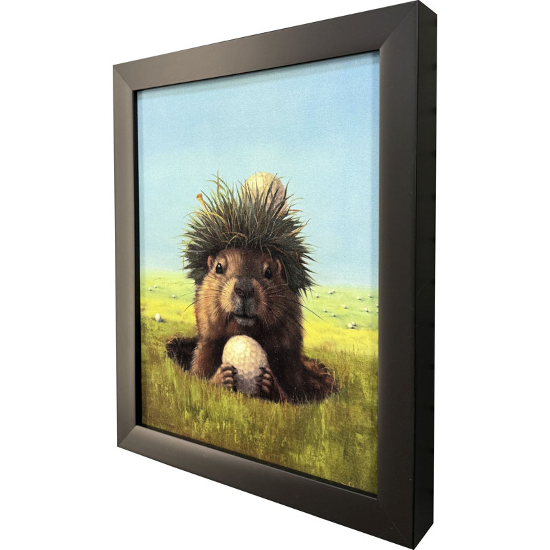 Ball Hog No. 2, art encadré sans verre