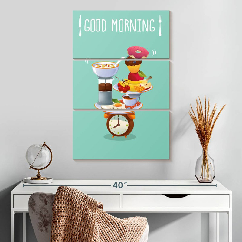 Petit déjeuner équilibré Tergel, H 32 po x l 20 po