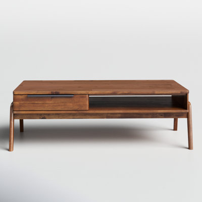 Lito Solid Wood Coffee Table by AllModern
