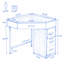 Bureau en coin