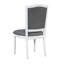 Ensemble de table de salle à manger extensible 7 pièces 78,1 pouces avec rallonge amovible de 18 pouces et 6 chaises rembourrées Rustic-8818898-8818897