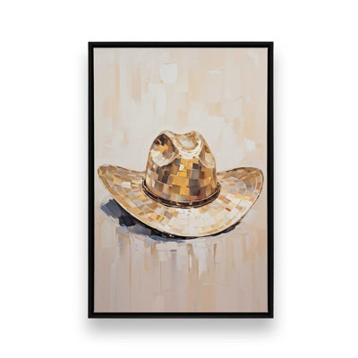Cowboy Essentials in Tan II Canvas Print