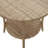  Reclining Garden Chair Set Of 2 Beige PE Rattan Standard