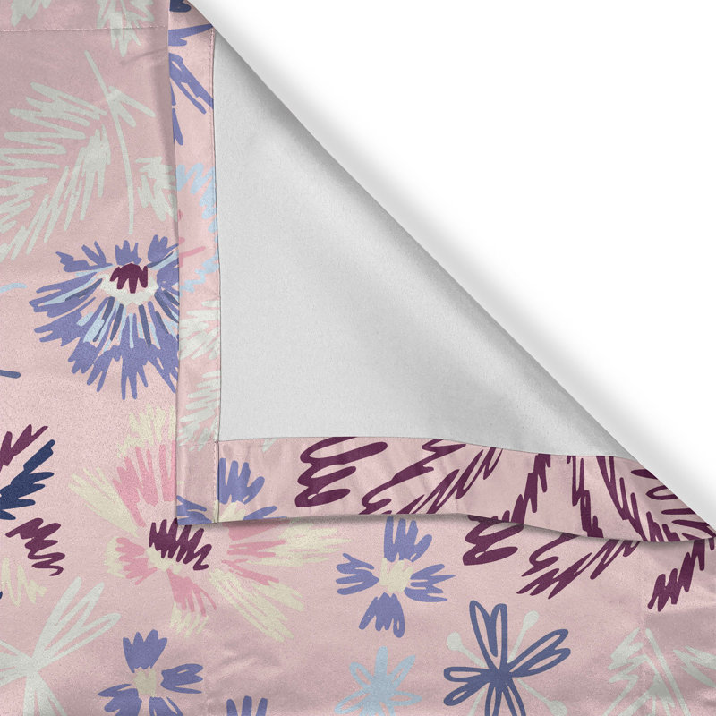 Semi Sheer Curtain Pair
