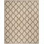 Tapis d'intérieur / extérieur à motif géométrique Powersville-511119291