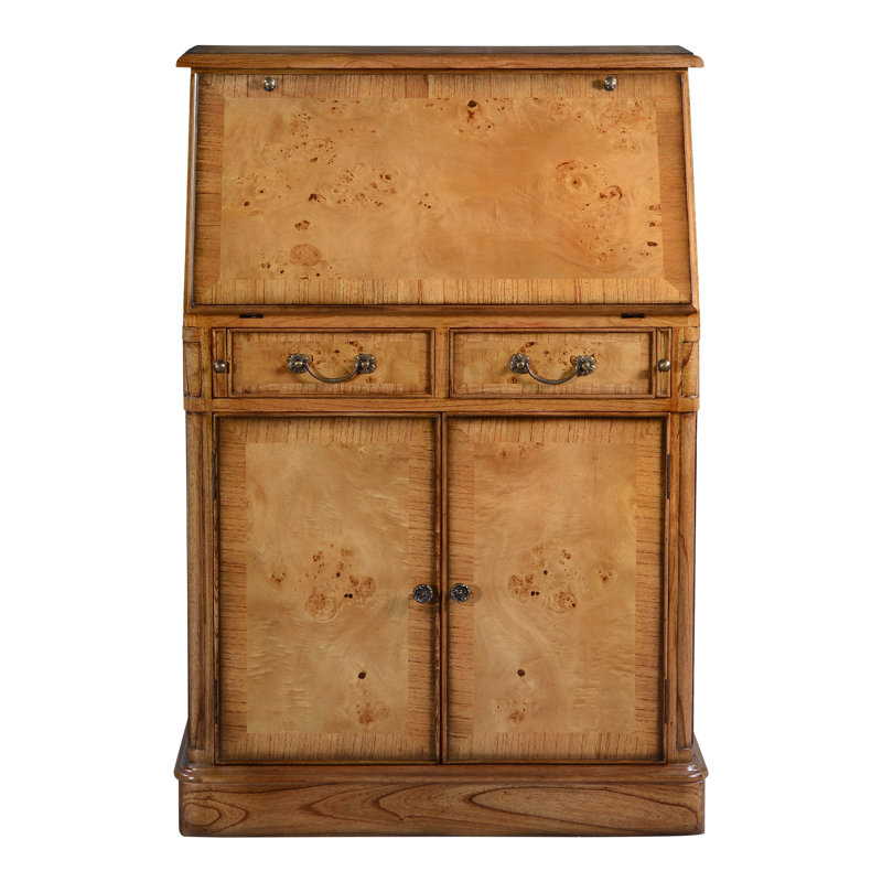 Lockett Solid Wood Secretary Desk