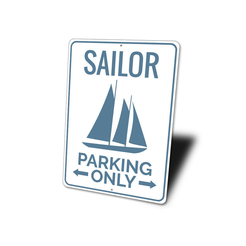 Panneau en aluminium Sailor, H 18 po x l 12 po x P 0,06 po