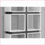 Bibliothèque à 5 niveaux H 71 po à 8 compartiments, blanc cassé contemporain et amp; Gris cèdre | Blanc | Panneau de particules