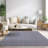 Loreen Washable Houndstooth Indoor / Outdoor Rug-1127397137