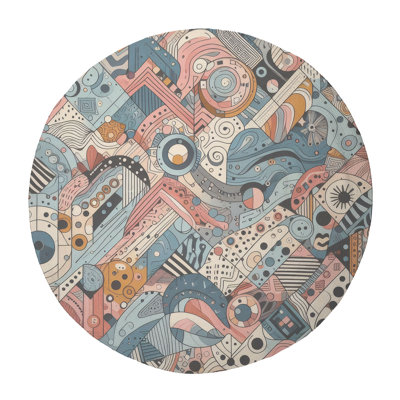 Tapis tressé Spectrum Burst