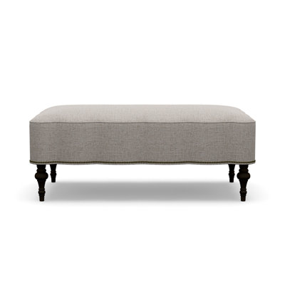 Scalloped Ottoman