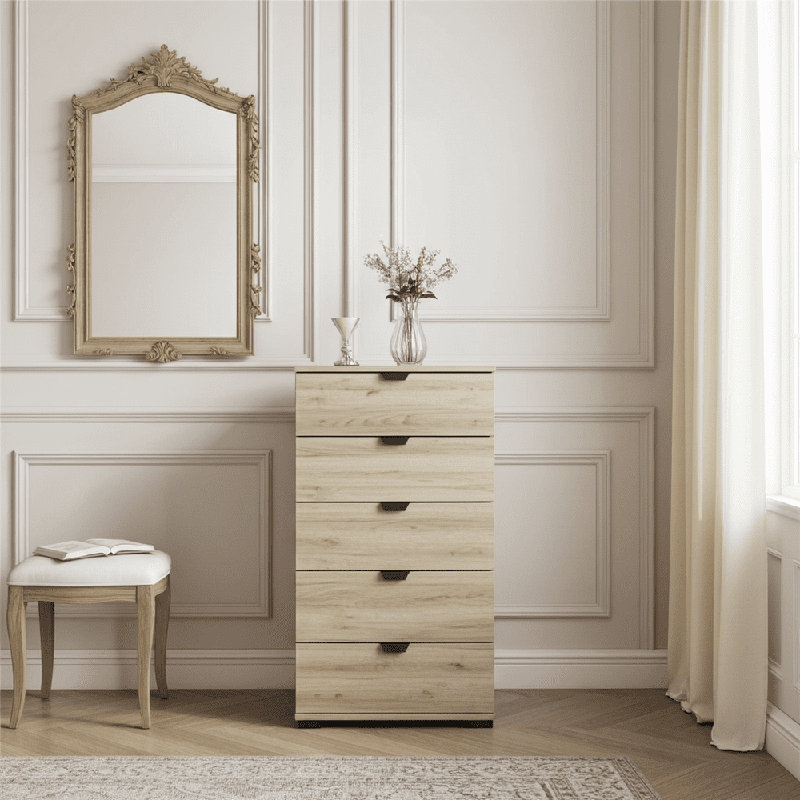 Ayube 45cm W 5 - Drawer Chest of Drawers