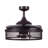 48" Retractable Blade Ceiling Fan with Light and Remote, Modern Fandelier Ceiling Fan, Patented Design Technology, Stronger Thicker Blades, Oil Rubbed Bronze-1912405937