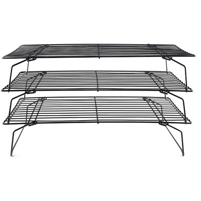Grille de refroidissement, 3 niveaux de cuisson empilables en acier inoxydable