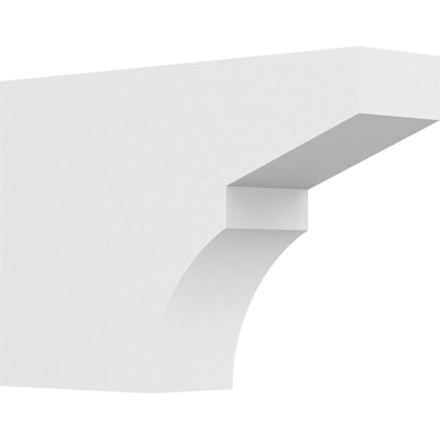 3"W x 8"H x 12"L Standard Monterey Architectural Grade PVC Rafter Tail