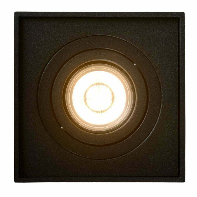Redick Flush Mount, Black
