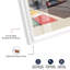 Affiche de course «Shadowbox» par Notoriart, cadre blanc, 25 x 37-1040799911-1040799910