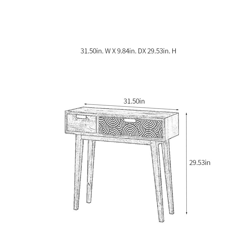 Console moderne minimaliste