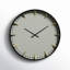 Horloge murale contemporaine en verre blanc Della Joss & Main, 19,63 x 19,63 x 2,38-5983228