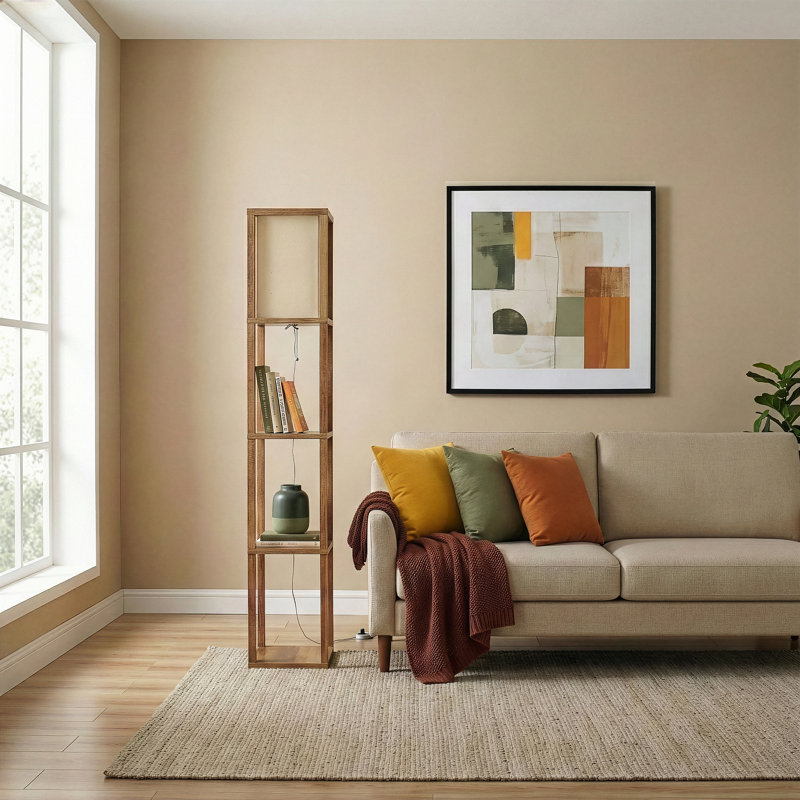 Zaylia 62.2'' Traditional Floor Lamp Set