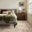 Tapis floral beige antidérapant doux et lavable pour le salon et la chambre à coucher-286481633-286357542
