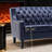 78.75" Tufted Faux Leather 3-Seater Sofa-113956133