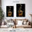 Whiskey Ice Splash Canvas Print-988333193