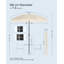 Dow 160cm Beach Parasol-39951530