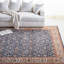 Tapis bleu marine / beige tissé à la machine Ralph Lauren Helena-47427442