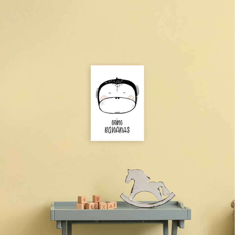 Monkey by Miniofmine - Print, Unframed, 30cm H x 21cm W x 1cm D
