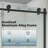 44"-48" W x 76" H Single Sliding Frameless Shower Door with 3/8" (10mm) Crystal Clear Tempered Glass-120944448