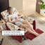 Fauteuil inclinable ergonomique rotatif simple avec poche-1217498494