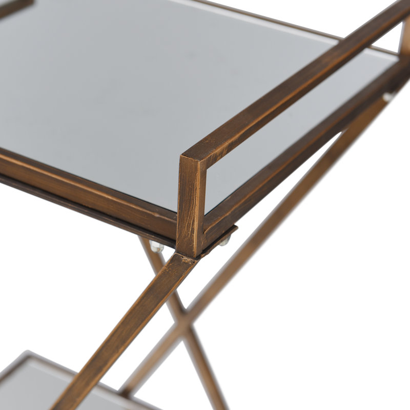 Kokoreta Glass Top End Table