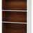 70.86" 5-Tier White & Oak Vintage Library Bookcase For Living Room, Office, Bedroom
