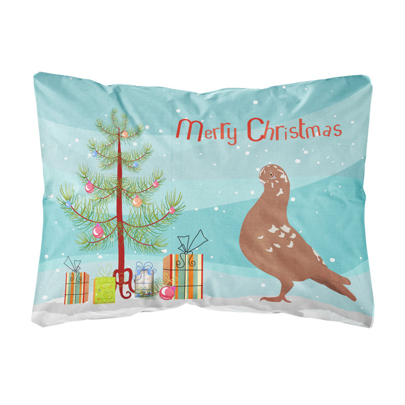  Coussin décoratif intérieur / extérieur African Owl Pigeon Christmas