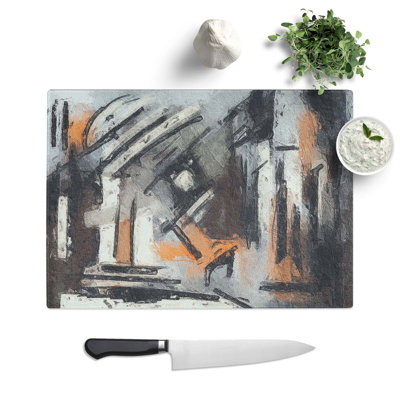 Tempered Glass Art Painting Vol.73 Chopping Board