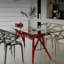 Bureau multifonctionnel au design artistique haut de gamme-746000985