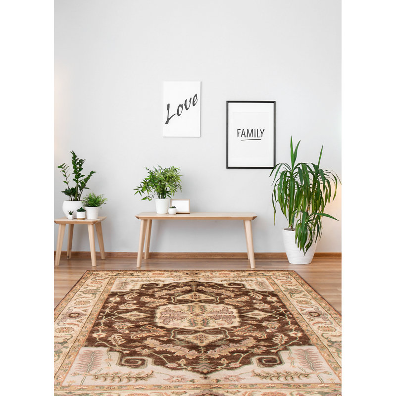 Keriah Wool Oriental Indoor Rug