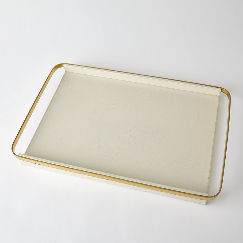 Plateau de service Avery-Lait-Lg, L 27,75 po x P 18 po x H 2,25 po, Gris
