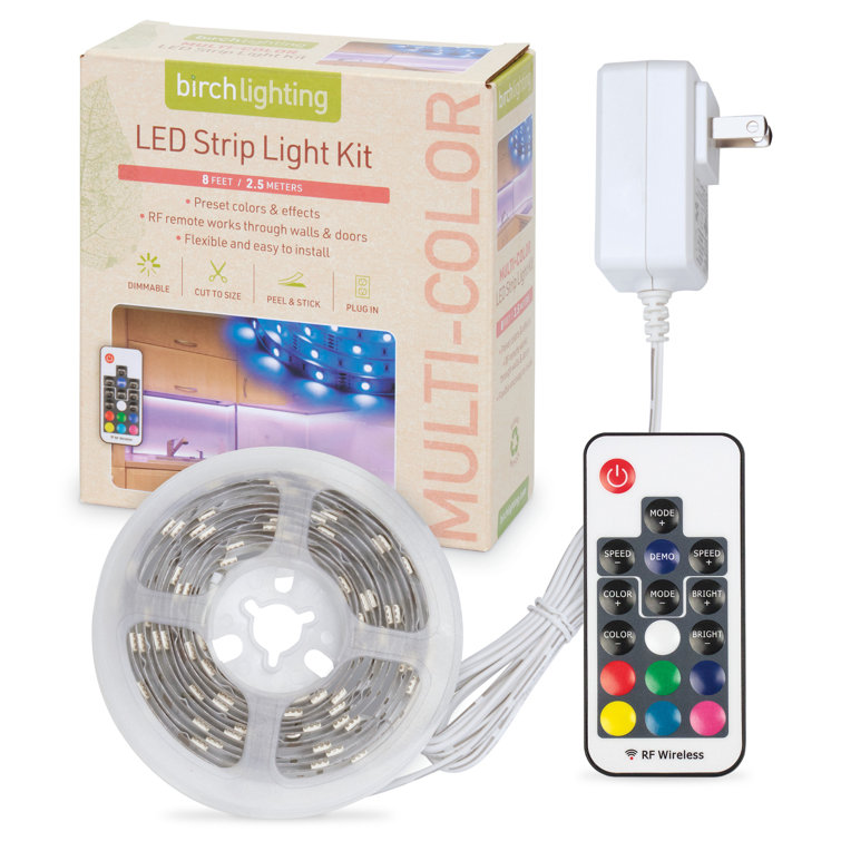 Kit RVB avec Bande lumineuse infrarouge pour dessous d'armoire IR