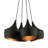 Charae 4 - Light Matte Black Pendant