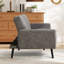 204cm Wide Contemporary And Super Soft Upholstered Sleeper Sofa With Convertible Backrest (Set of 2)-1511658898