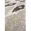 Tapis ivoire noué à la main de conception unique 9 pi x 12 pi New Age Bouquet
