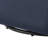 Armino Midnight Faux Leather Swivel Barrel Chair-1044140583