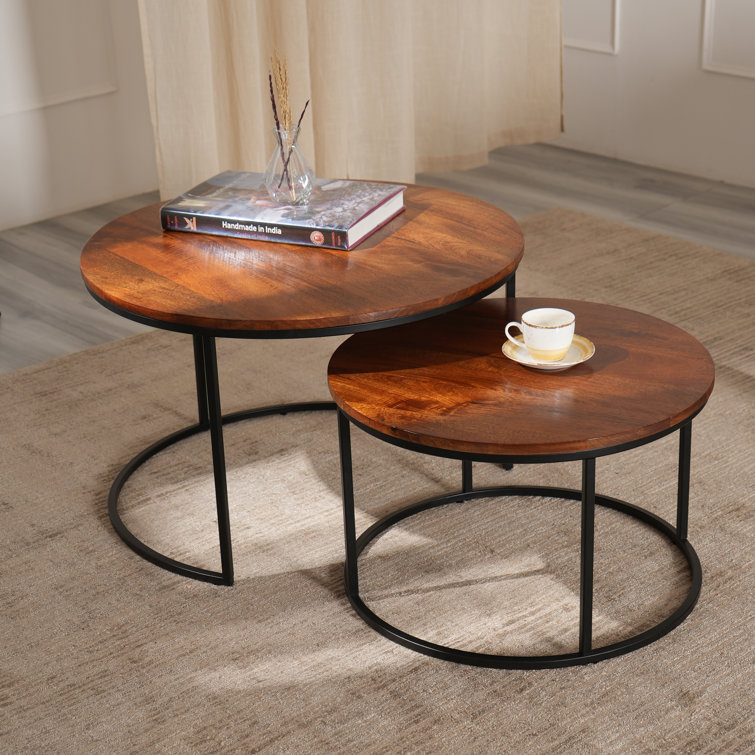 Lavada 2 Piece Nesting Coffee Table Set