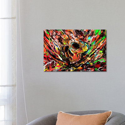 Skullicious 1 Piece Wrapped Canvas Wall Art