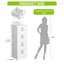 45.8cm Wide 4 -Drawer Steel File Cabinet-1983451989