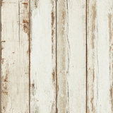 Woods and Wicker Collection Whitewash Wood Stripe Effect Wallpaper Roll
